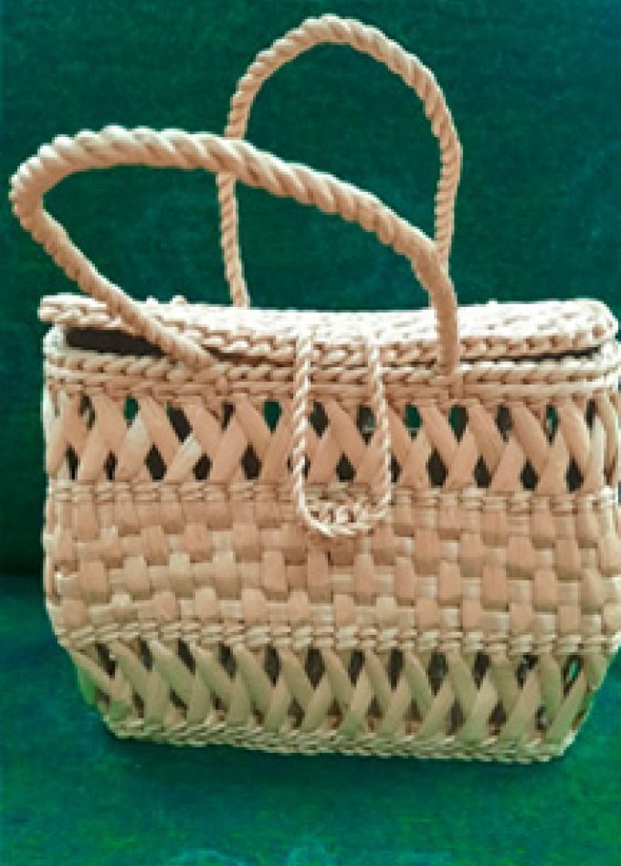 Мастер-класс по плетению из чакана