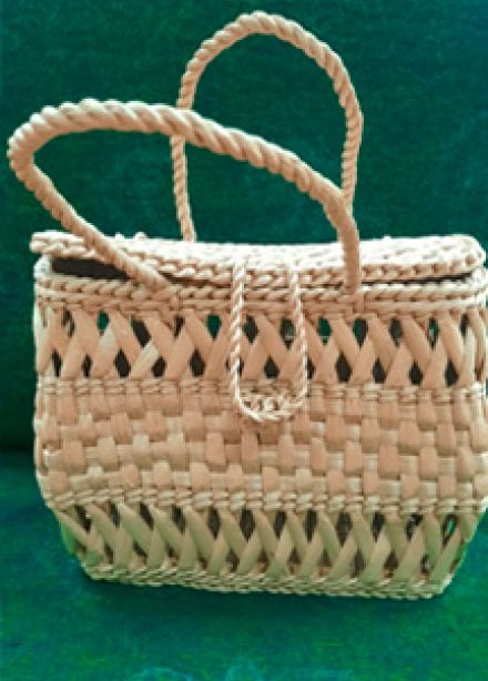 Мастер-класс по плетению из чакана