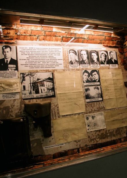 Входной билет на посещение выставок Музей боевой славы