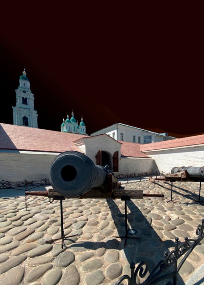 Входной билет на выставку "Открытие выстрела" (Пороховой погреб)