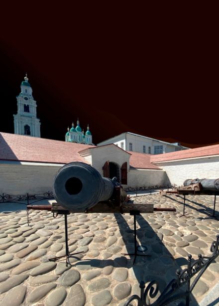 Входной билет на выставку "Открытие выстрела" (Пороховой погреб)