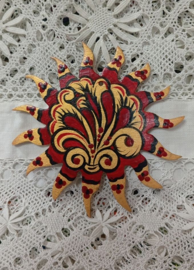 Мастер-класс по промысловой росписи на глине и дереве