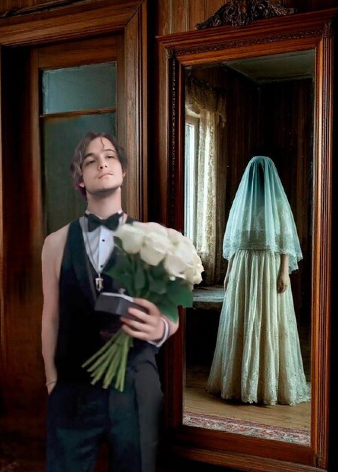 Мама, это призрак, и мы поженимся