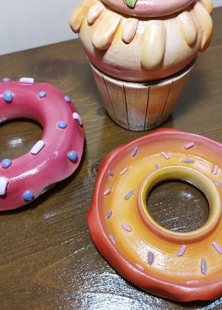 Мастер-класс по гончарному делу: Декор "Сладости для мамы"