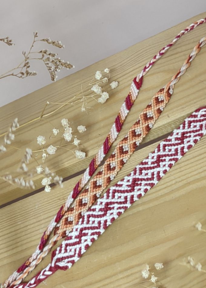 Браслет для мамы. Мастер-класс по микро макраме