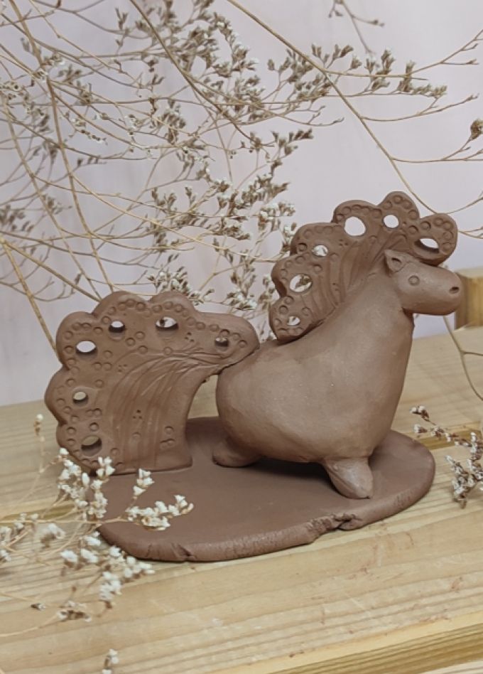 Лошадка. Мастер-класс по лепке из глины