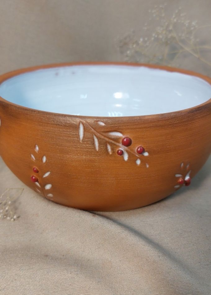 Пиала "Рябинка". Мастер-класс по гончарному делу